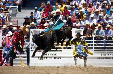 Rodeo Cheyenne, Wyoming, USA